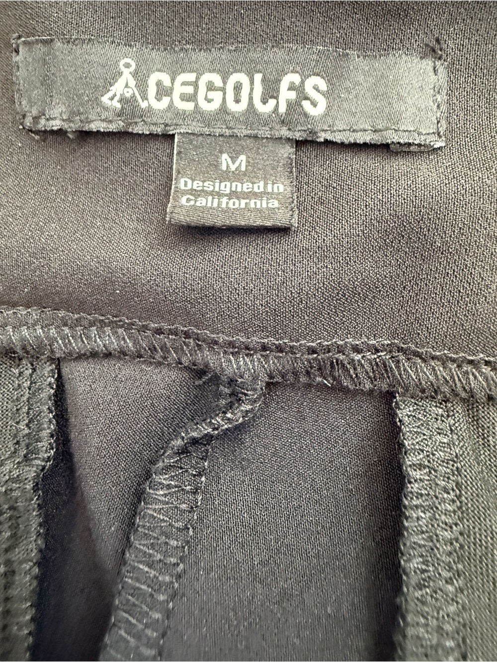 Acegolfs Women’s Black Golf Pants - Picture 2 of 3